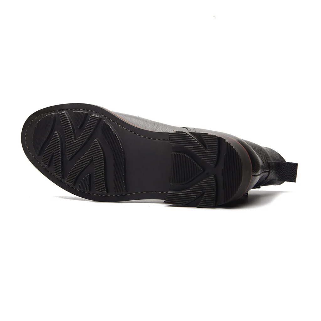 Falcon, Combat Boot - Black Pebble Grain | Hand Welted New Age - Image 6