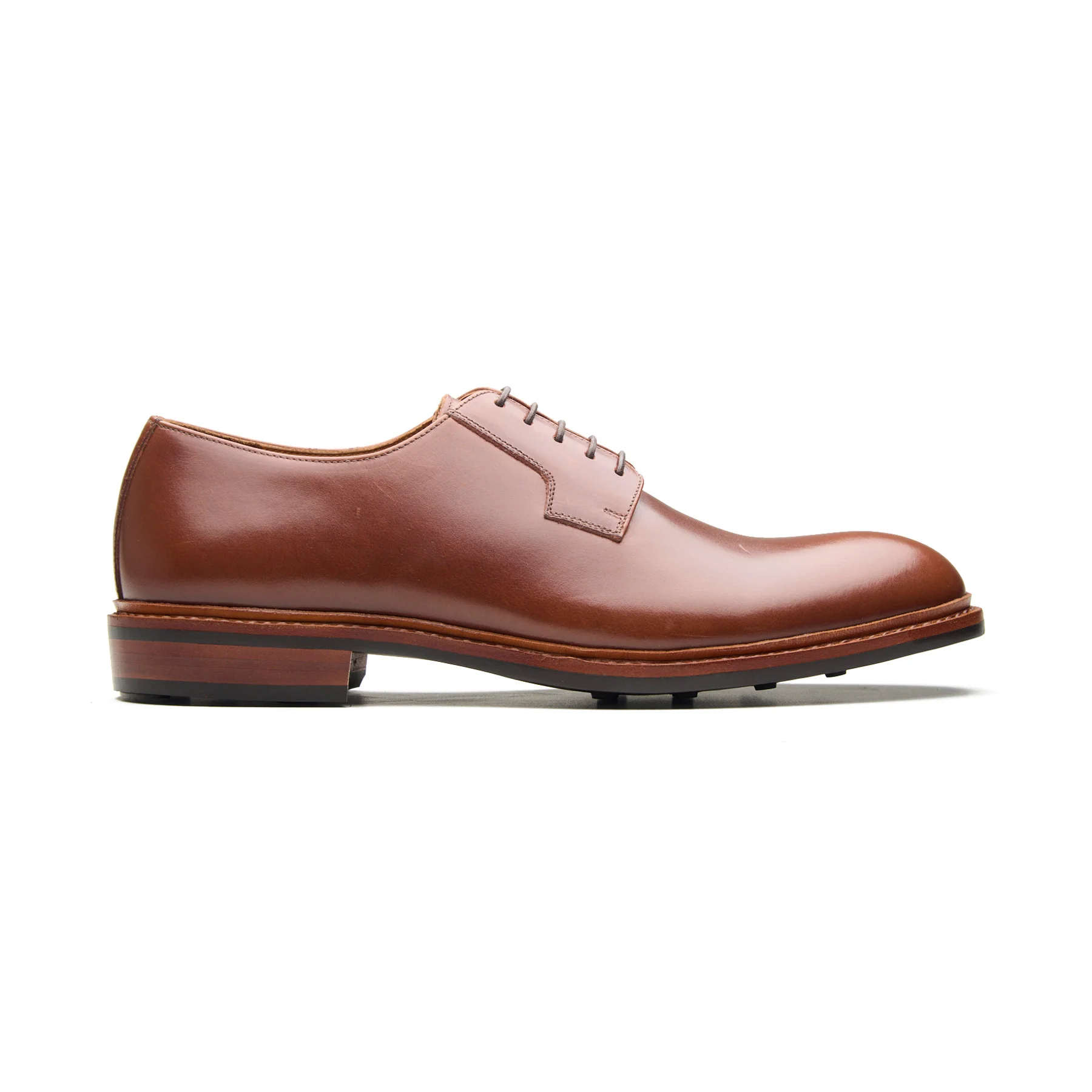 Luke, Blucher Derby - Cognac Hidro Pullup | Handwelted Classics
