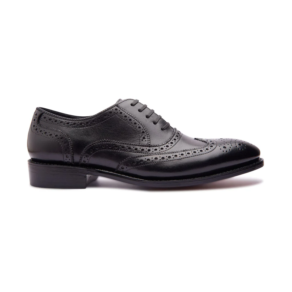 Marcell, Full Brogue Oxford - Black | Hand Welted | Classics Collection